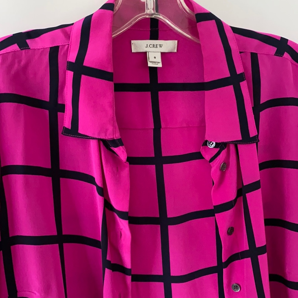 Silk J Crew blouse